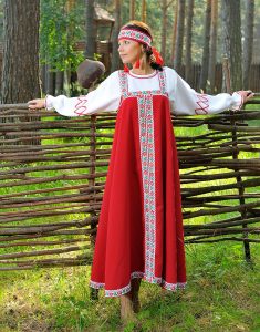 russian dress