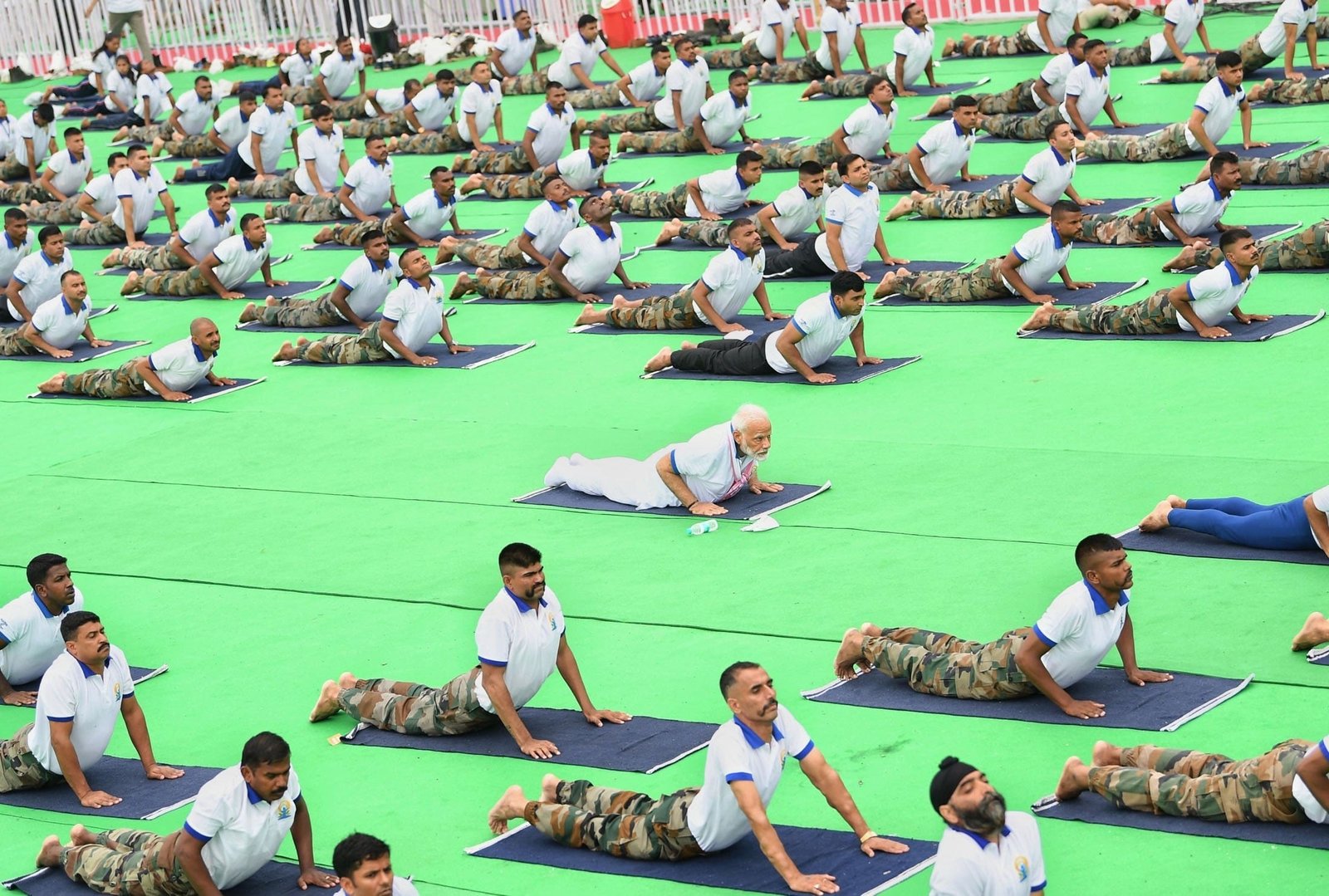 On the occasion of International Day of Yoga, PM leads Mass Yoga Demonstration at Ranchi