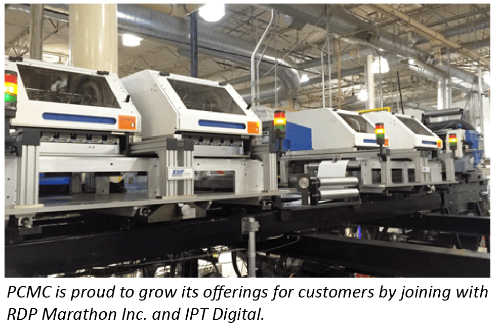 Paper Converting Machine Company acquires RDP Marathon and IPT Digital