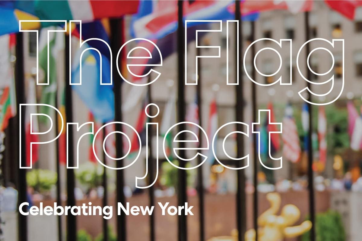 Design entry selected for Rockefeller center flag project