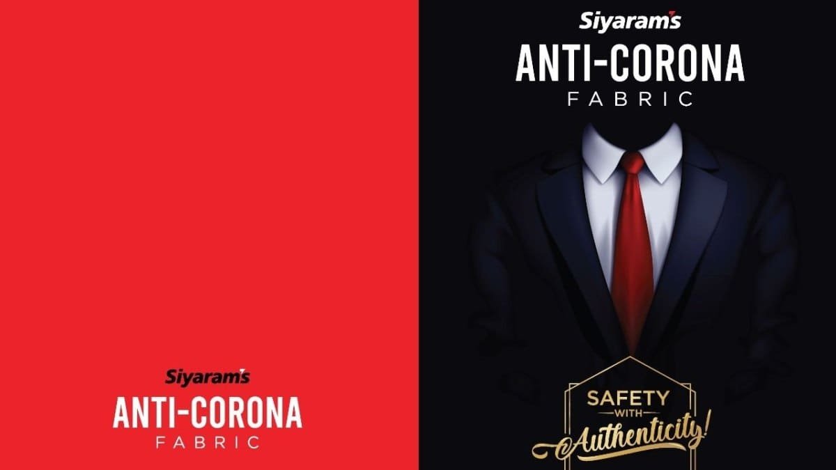 Siyaram’s launches anti-corona range of fabric