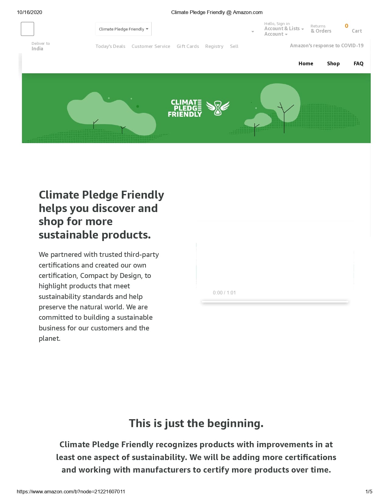 Bluesign Supports Amazon’s Climate Pledge Friendly - Textile Magazine ...