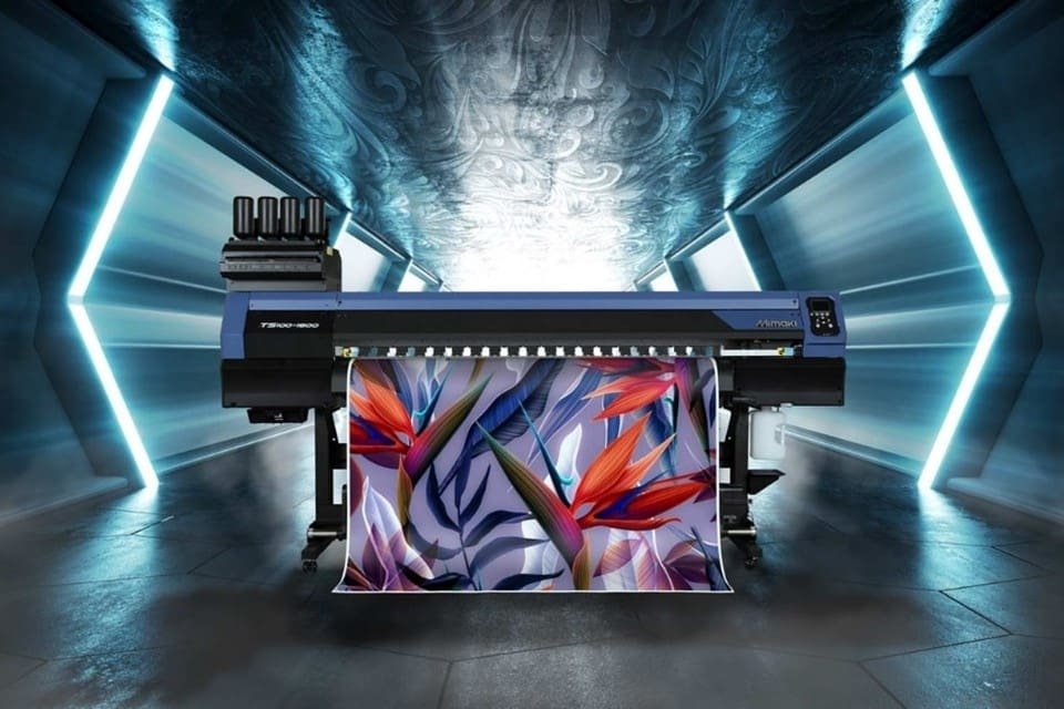 Double textiles printer launch for Mimaki