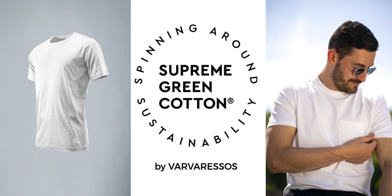 Cutting-edge sustainable yarn SUPREME GREEN COTTON® to raise the bar of T-shirt wear values