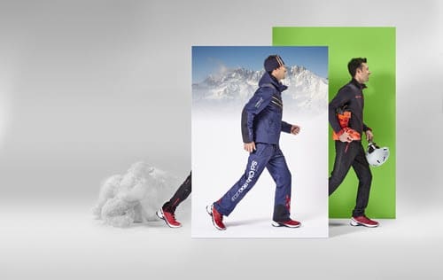 The sustainability our mountains deserve: RadiciGroup and DKB introduce the first “circular” ski suit