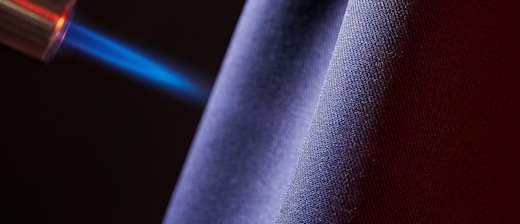 PROCESSING OF FLAME-RETARDANT TEXTILES IN INDUSTRIES.
