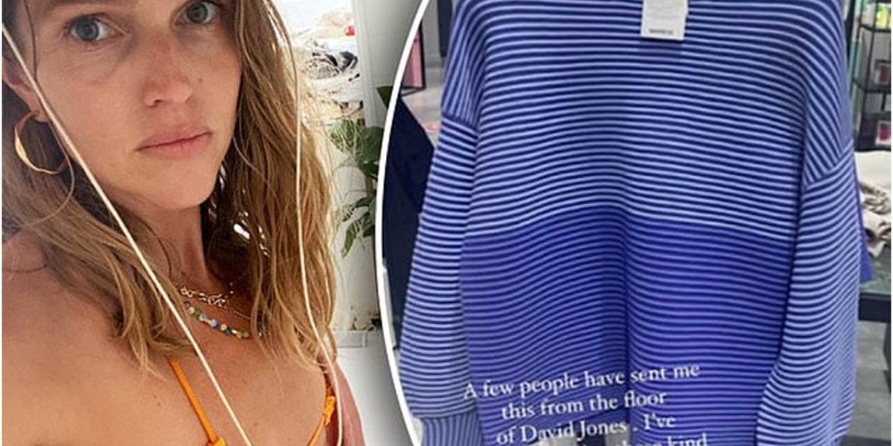 Simon Baker’s ex Laura May Gibbs calls out Australian label Marcs for ‘copying’ diagram from her activewear