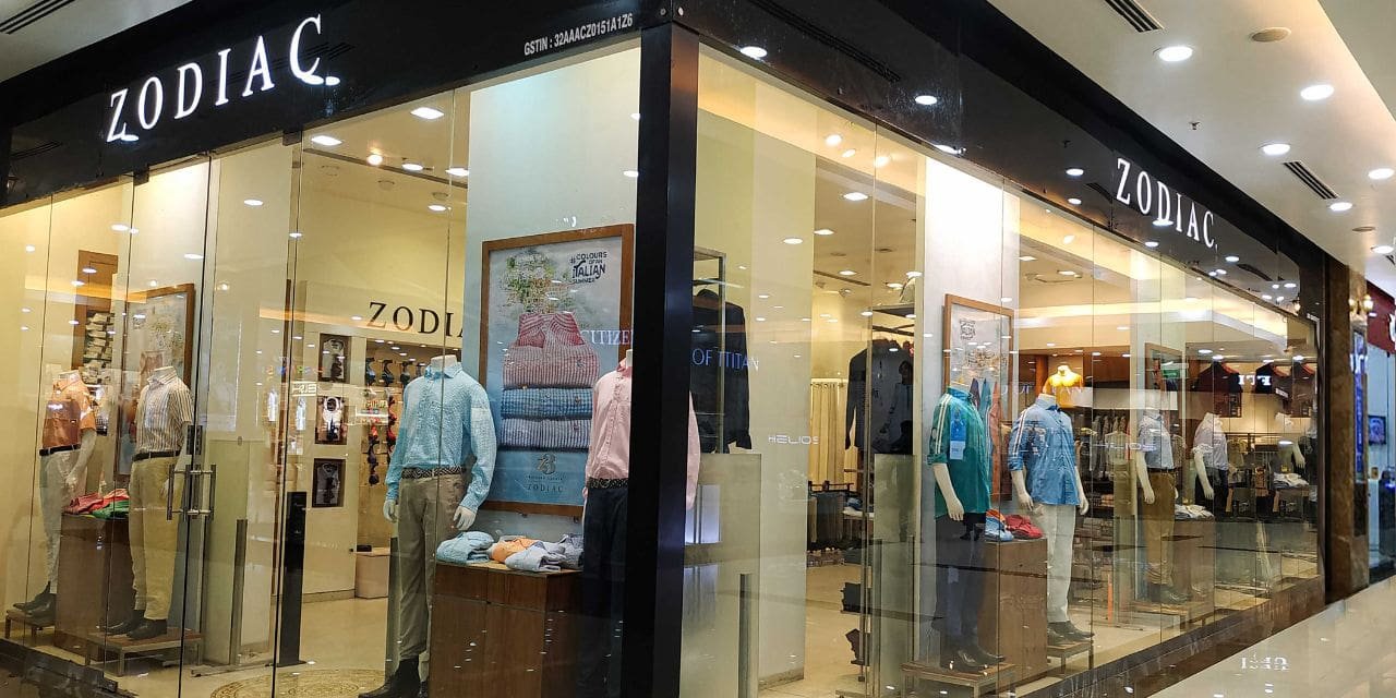 ZODIAC Clothing Co Ltd: 11 stores across Kerala
