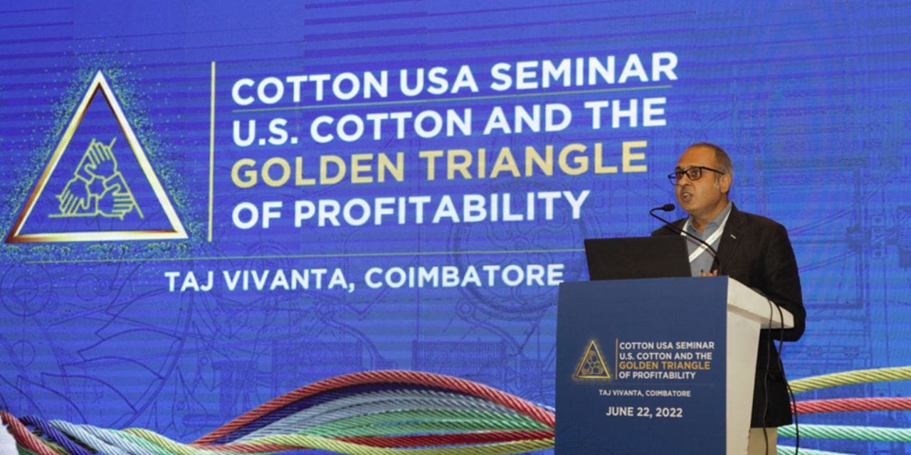 INDIAN TEXTILE INDUSTRY LEADERS LEARN WHY TO CHOOSE U.S. COTTON AT COTTON USA SEMINAR