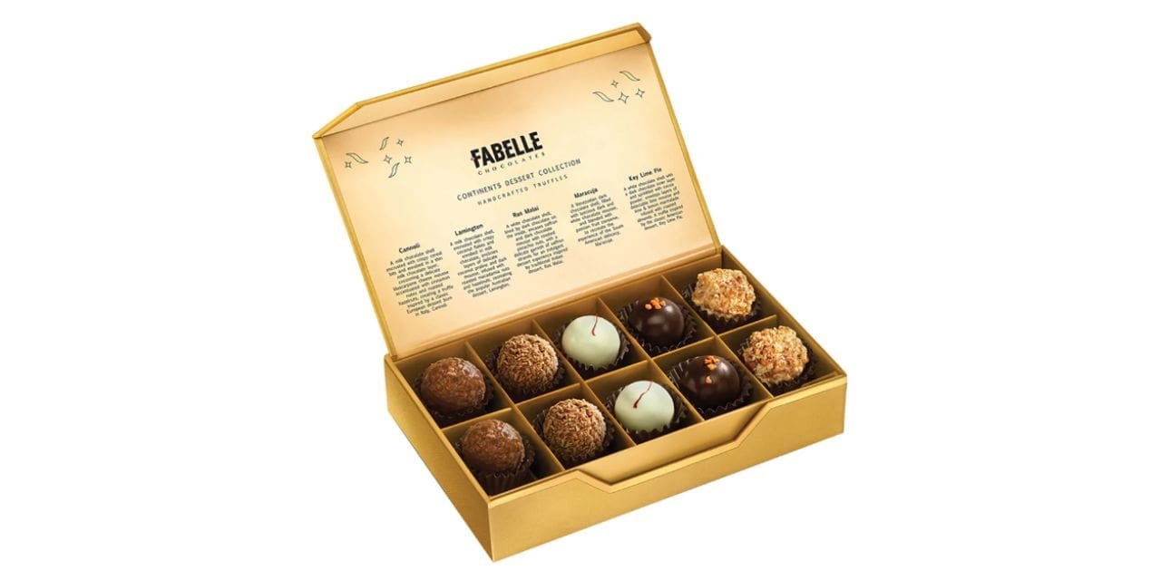 This Raksha Bandhan, gift your sibling a gourmet tour across the world,  with Fabelle’s Dessert Collection range of handcrafted chocolates
