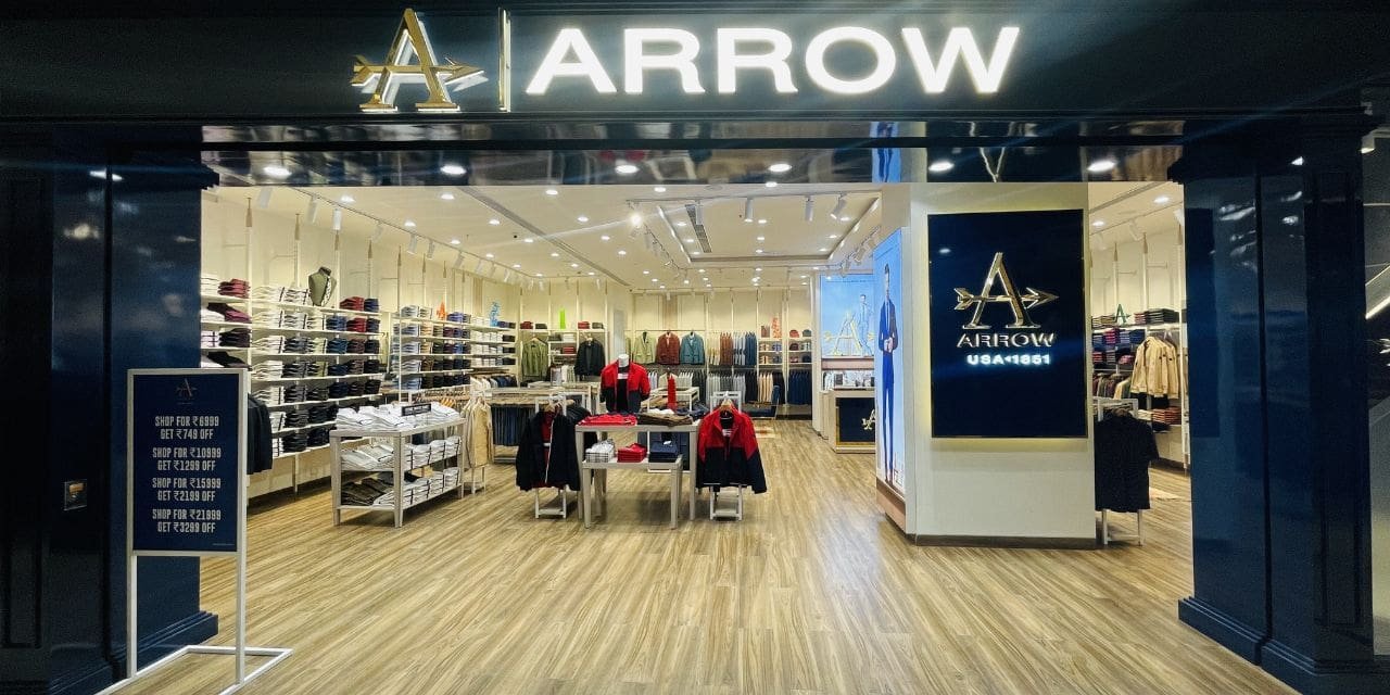 Arrow opens a posh new store.