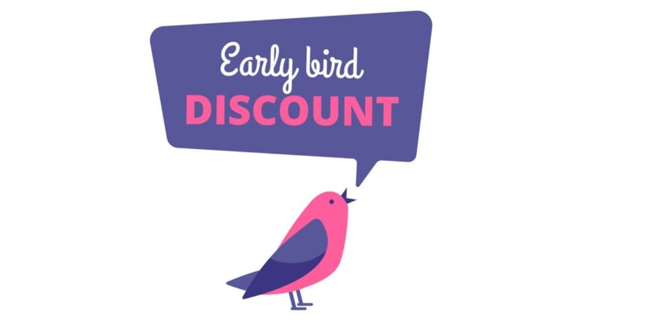 Will early bird discount days increase or generate more e-commerce sales?