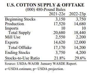 U.S. Cotton News and Updates