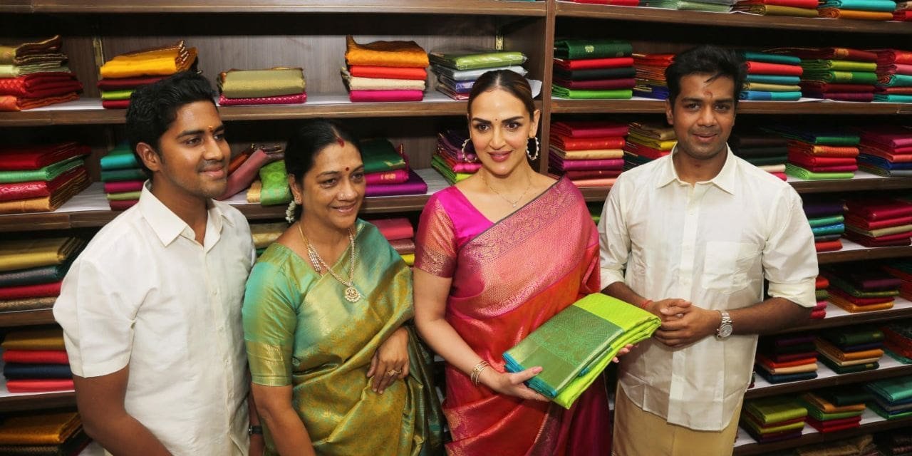 Esha Deol Inaugurates Sundari Silks’ New Flagship Store in Mumbai, Celebrating Indian Textile Heritage        