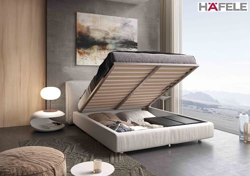 Three Must-haves Bed Fittings that can optimize the Space in your Bedroom by Hafele