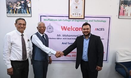 ACES Partners with MJCET to Drive Innovation and Knowledge Transfer in Drones, 5G, AI and Other Technologies