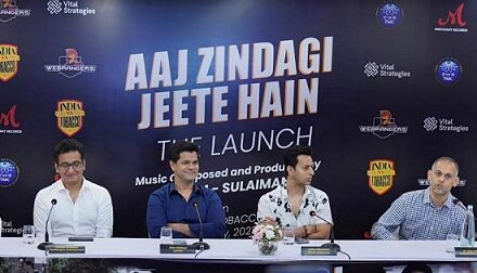 Musical Anthem: “Aaj Zindagi Jeete Hain” Launched by Music Composer Duo Salim-Sulaiman in Collaboration with Tata Memorial Centre and Delhi Police