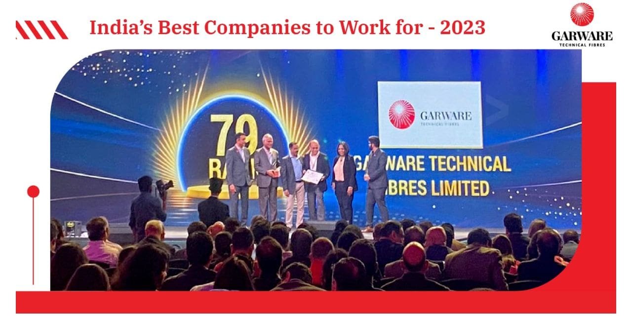Garware Technical Fibres Ltd. Secures #79 rank amongst India’s Best companies to work for.
