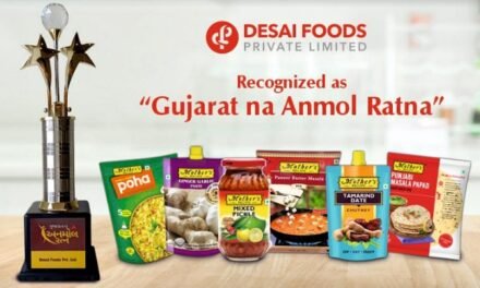 Desai Foods – Mother’s Recipe is Recognized as Gujarat Na Anmol Ratna