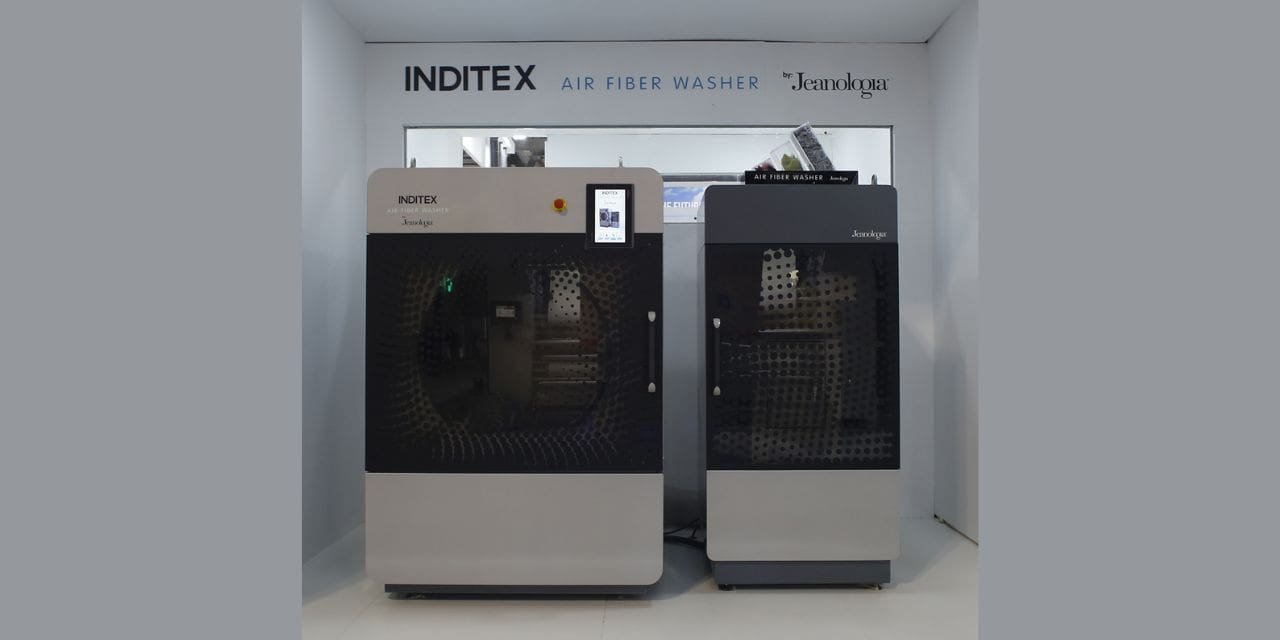 Inditex and Jeanologia develop air fiber washer to extract microfibres