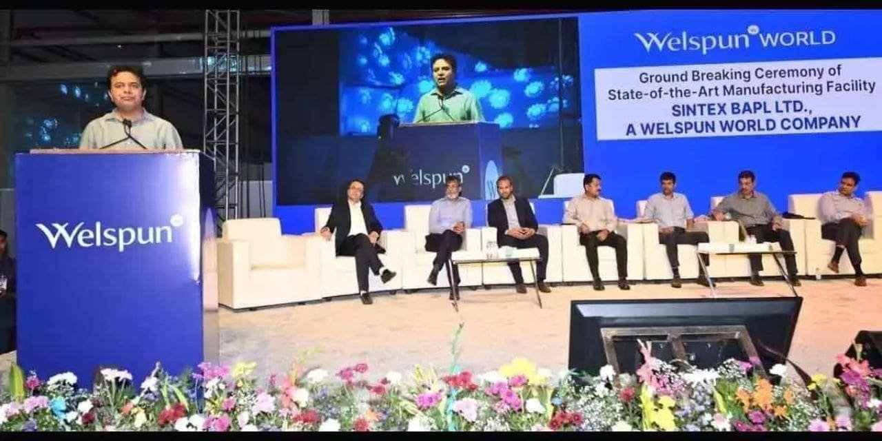 Welspun would contribute Rs 5,000 billion to Telangana.