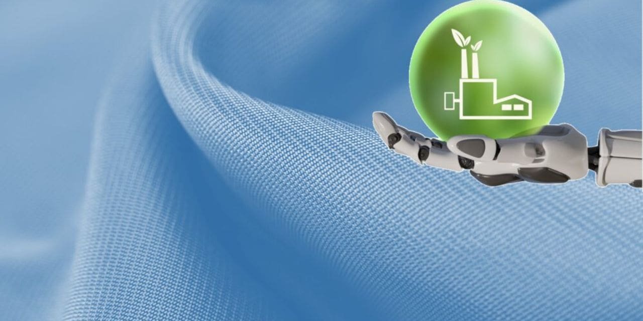 Smart technologies for green textile production