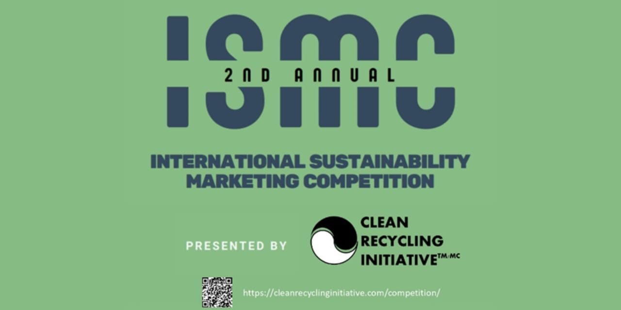 2nd annual International Sustainability Marketing Competition (ISMC).