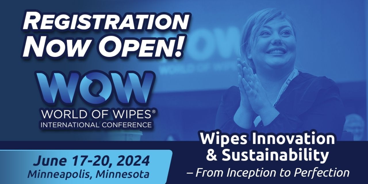 The World of Wipes® International Conference 2024 Opens Registration