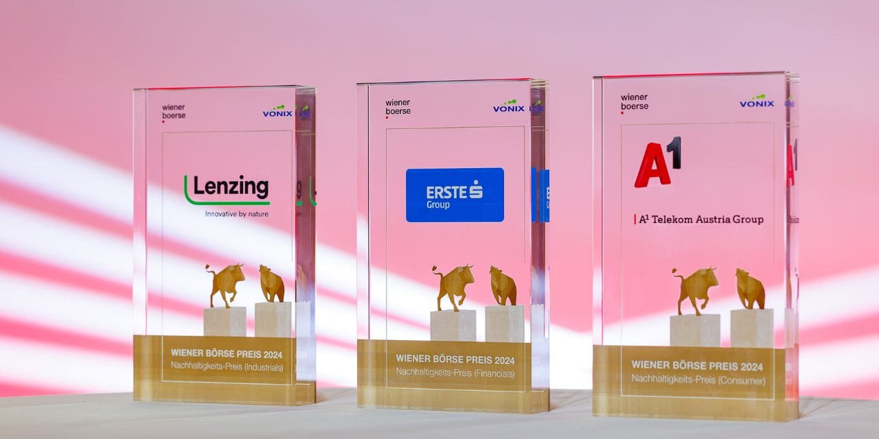 Lenzing again honoured with the Vienna Stock Exchange Sustainability Award